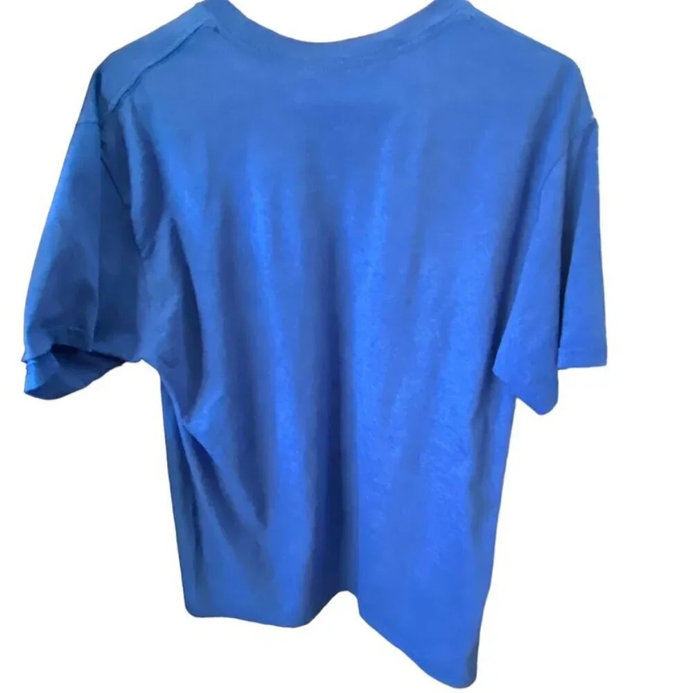 Fortnite Gaming Blue White Short Sleeve Round Neck Womens T-shirt Sz Large - Picture 4 of 7